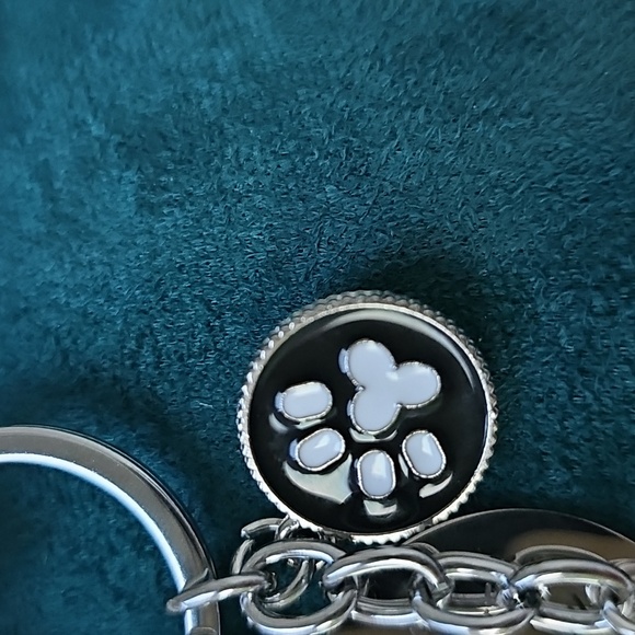 NEW! Enamel Border Collie "Life Is Better" Pawprint🐾 Keychain/Bag 🎒👜 Charm 🐕 - Picture 9 of 12